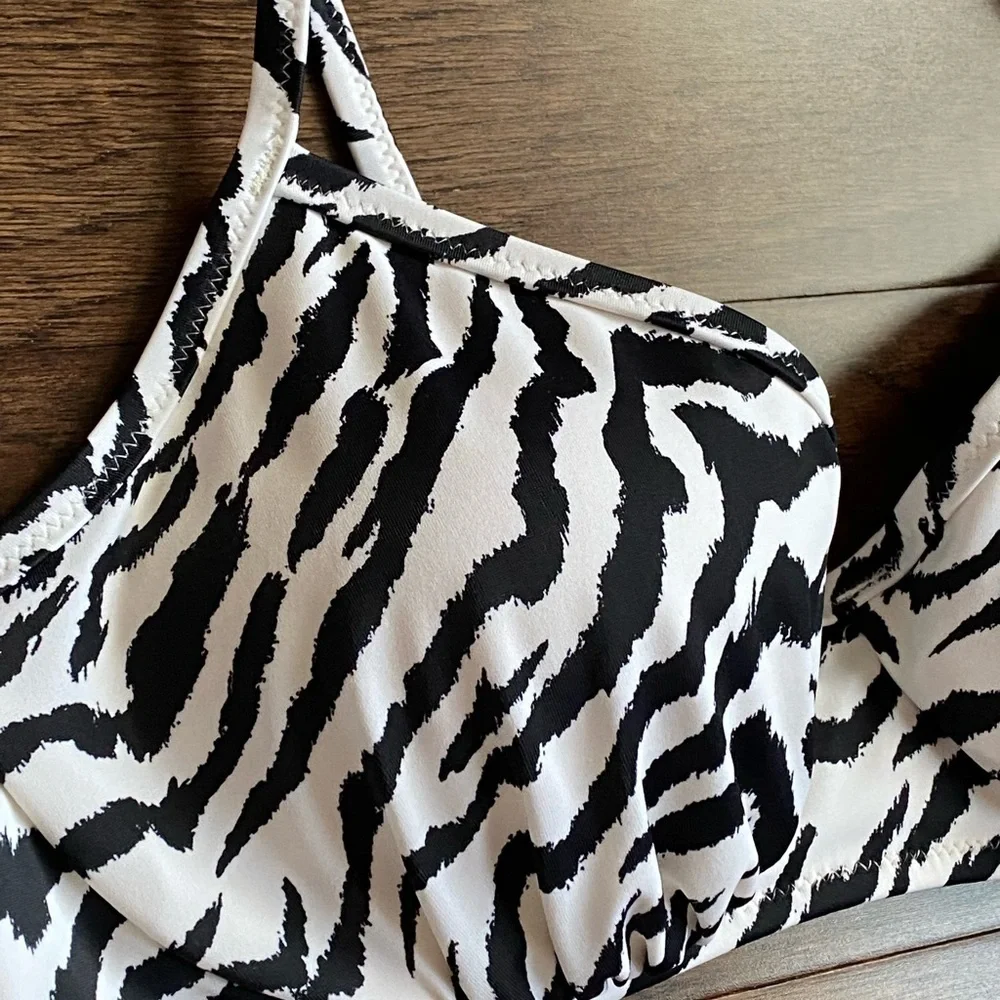 NWT Zebra Print Women's Bralette
